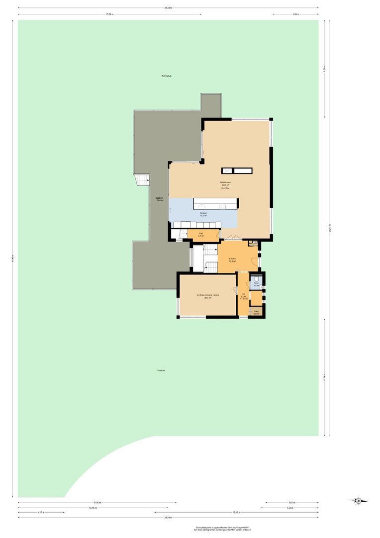 Slinge 44, Drachten plattegrond-6