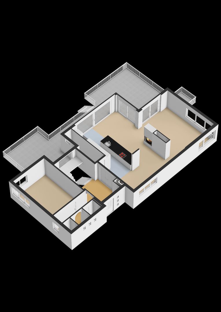 Slinge 44, Drachten plattegrond-1