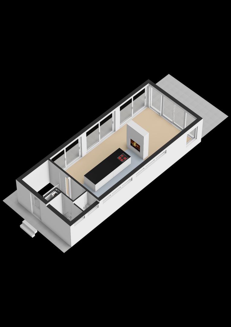 Slûswei 20, De Veenhoop plattegrond-4