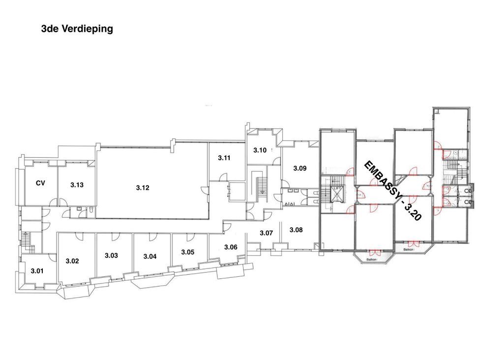 Benoordenhoutseweg 21, Den Haag plattegrond-19