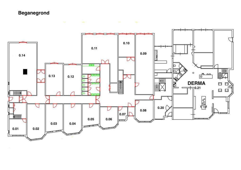 Benoordenhoutseweg 21, Den Haag plattegrond-19