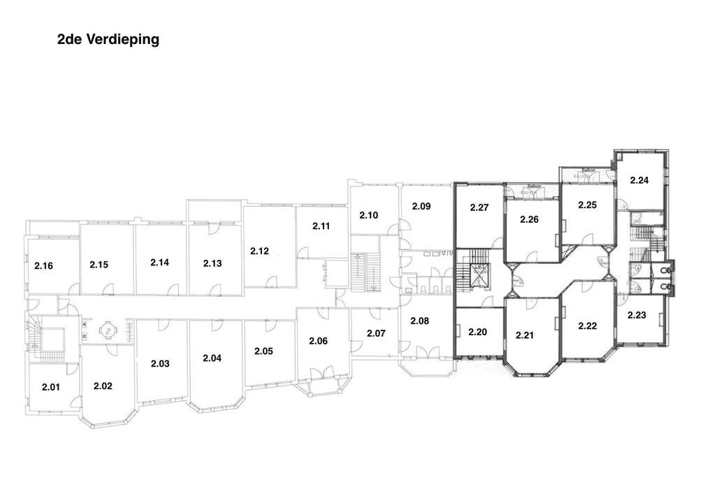 Benoordenhoutseweg 21, Den Haag plattegrond-19
