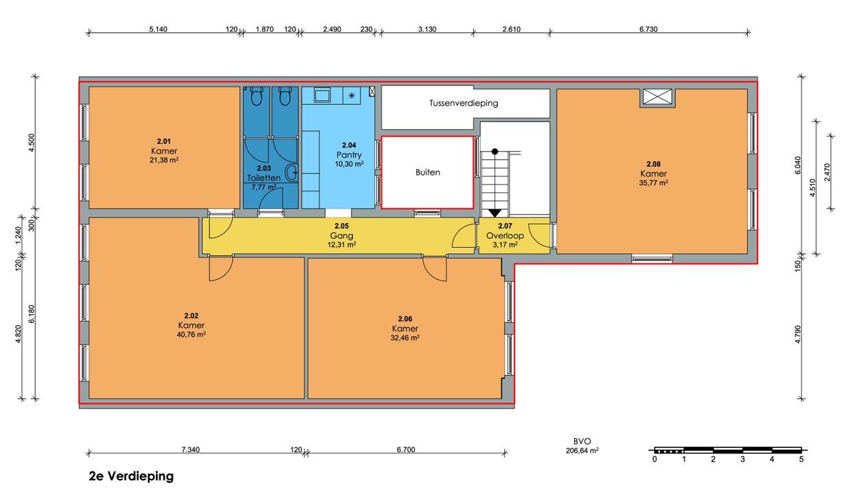 Nieuwe Uitleg 15, Den Haag plattegrond-17