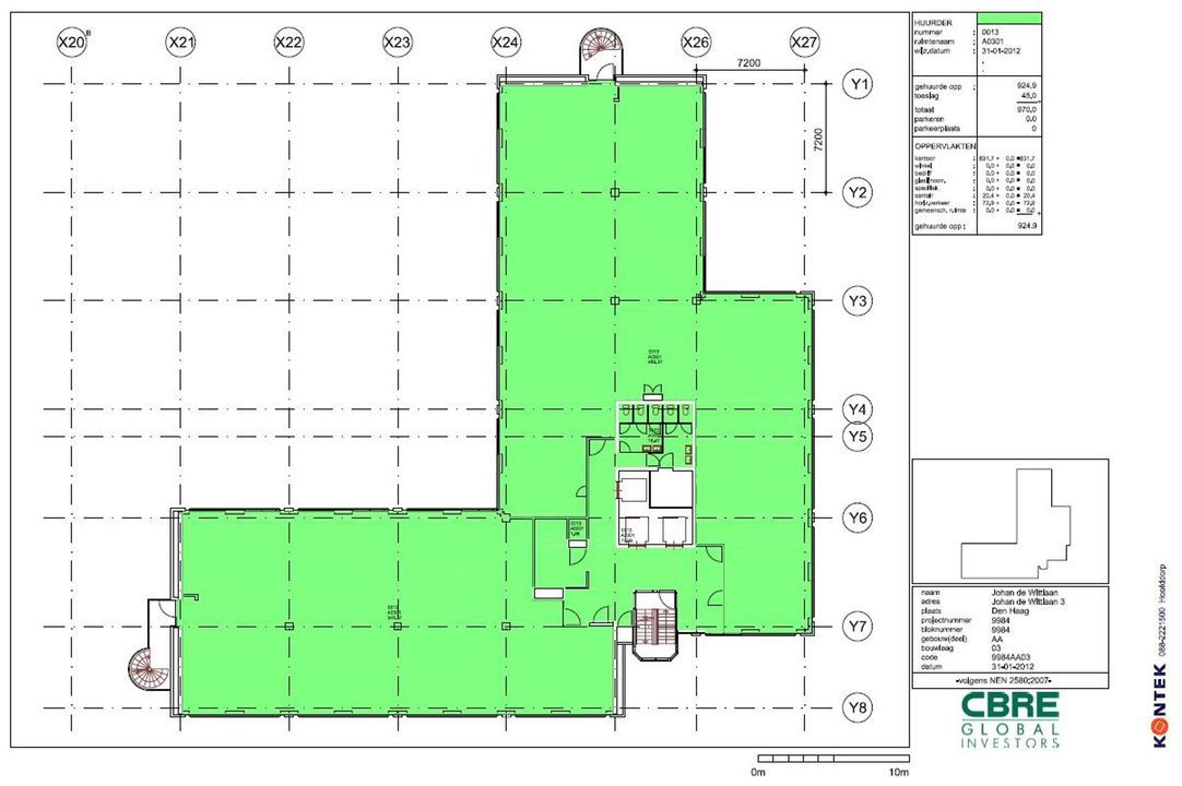 Johan de Wittlaan 5, Den Haag plattegrond-22