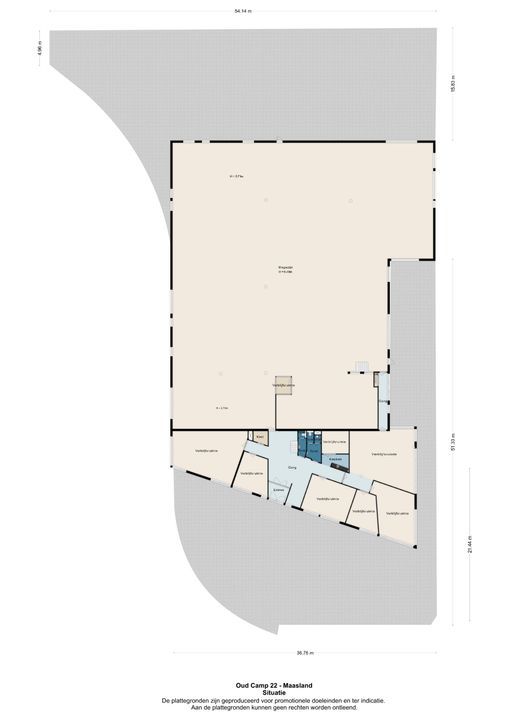 Oud Camp 22, Maasland plattegrond-37