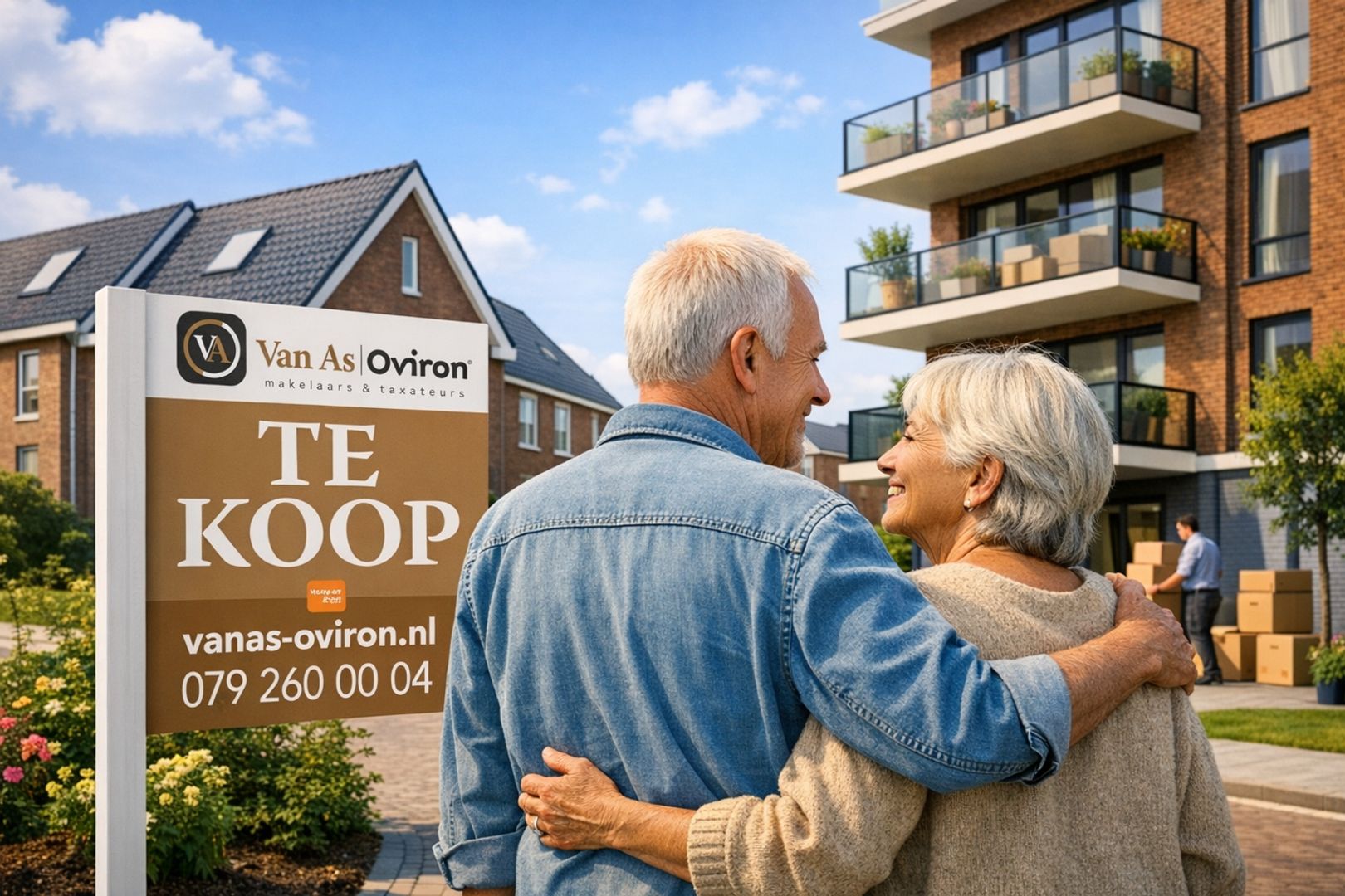 Nieuwbouwwoningen zijn in trek bij senioren en dat zorgt voor ruimte op de markt