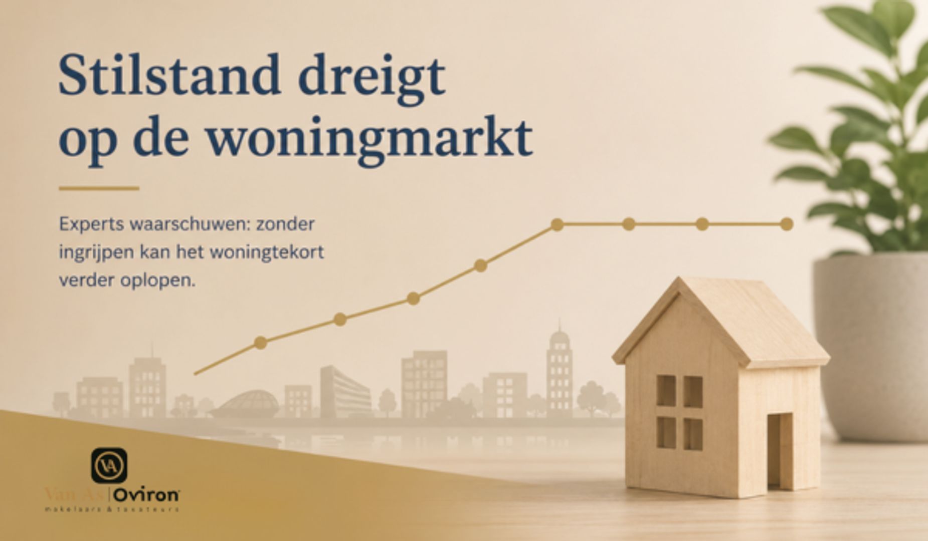 Er dreigt stilstand op de woningmarkt als niet wordt ingegrepen