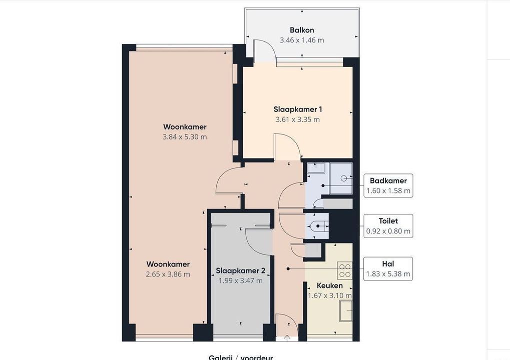 Pastoor van Akenstraat, Roosendaal plattegrond-13