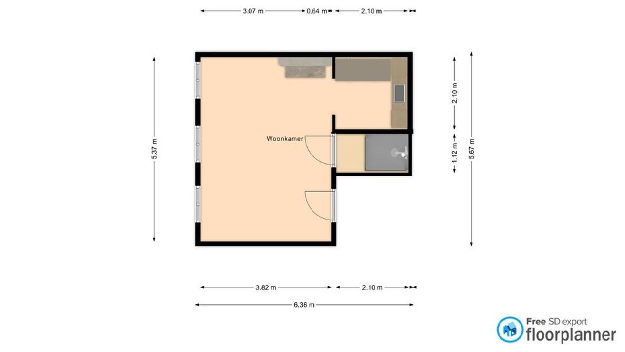 Magelhaensstraat, Breda plattegrond-1
