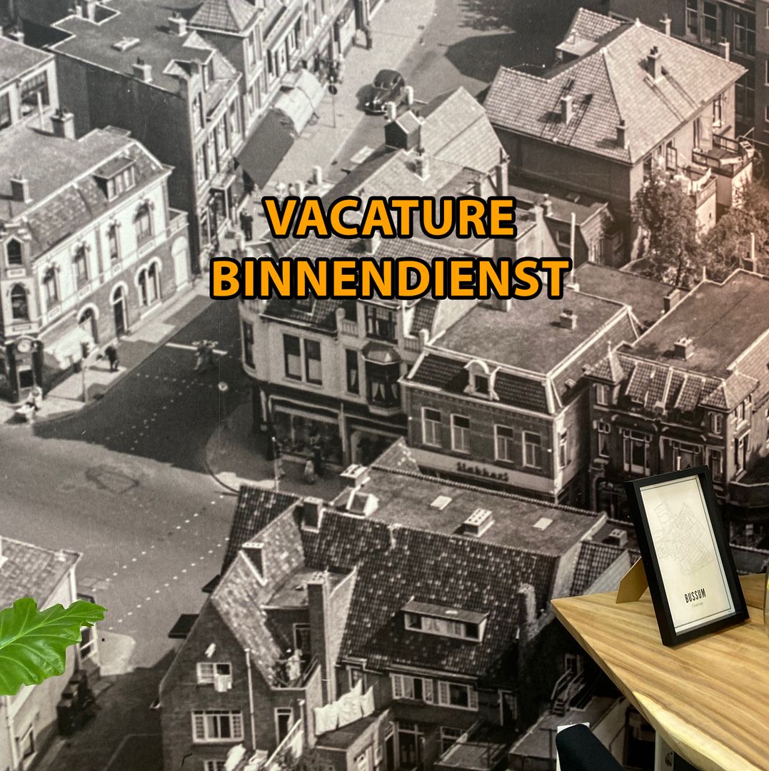 Vacature Binnendienst (24 uur)