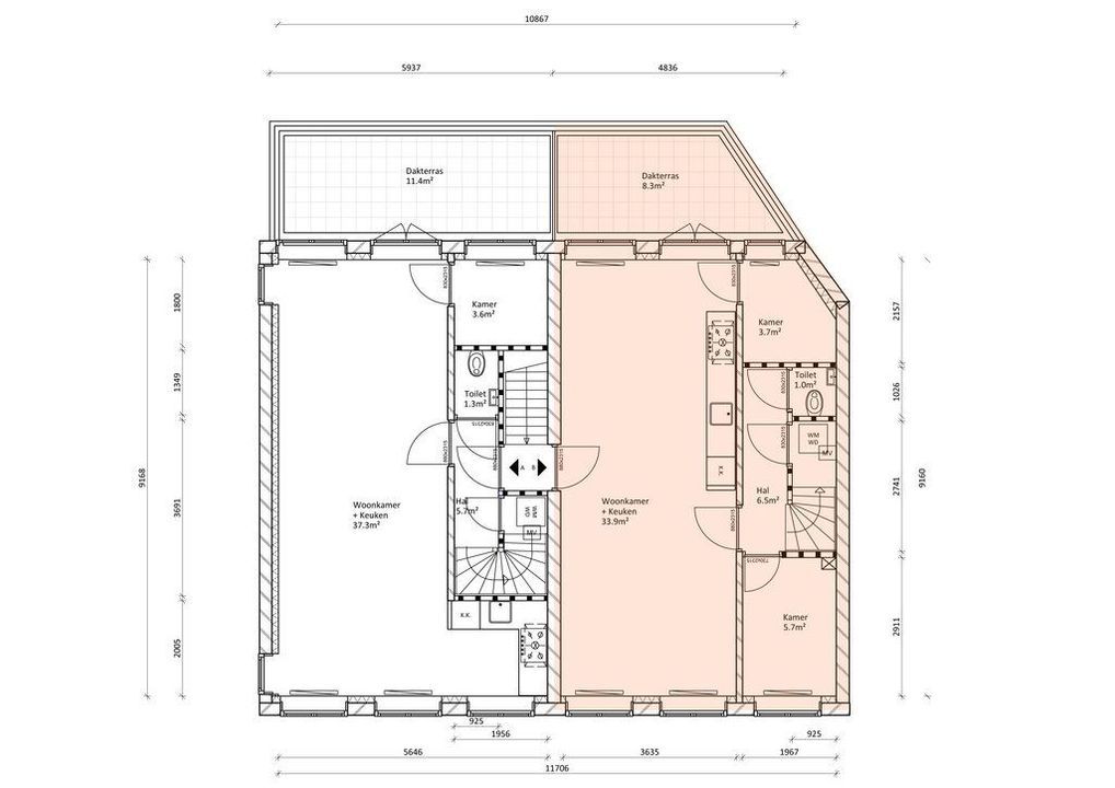 Bussumerstraat 4, Hilversum plattegrond-15