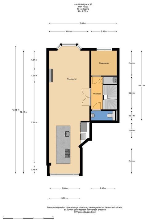 Hart Nibbrigkade 96, Den Haag plattegrond-37
