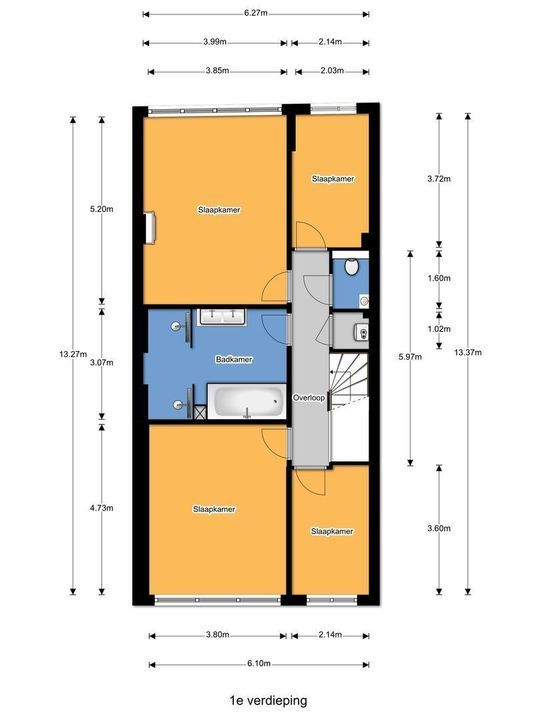 Groningsestraat 16, Den Haag plattegrond-65