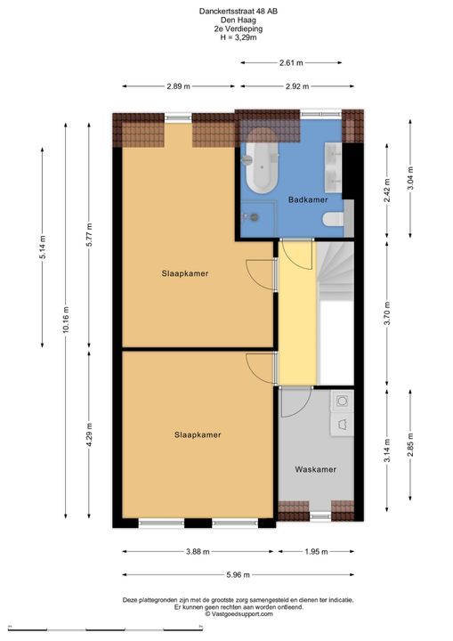 Danckertstraat 48 a, Den Haag plattegrond-113