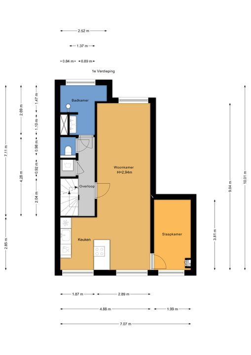 Beeklaan 92, Den Haag plattegrond-23