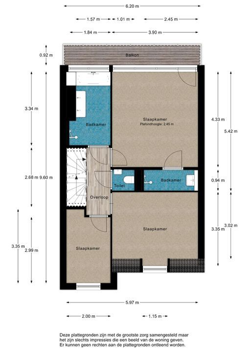 Laan van Middenburg 32 A, Voorburg plattegrond-54