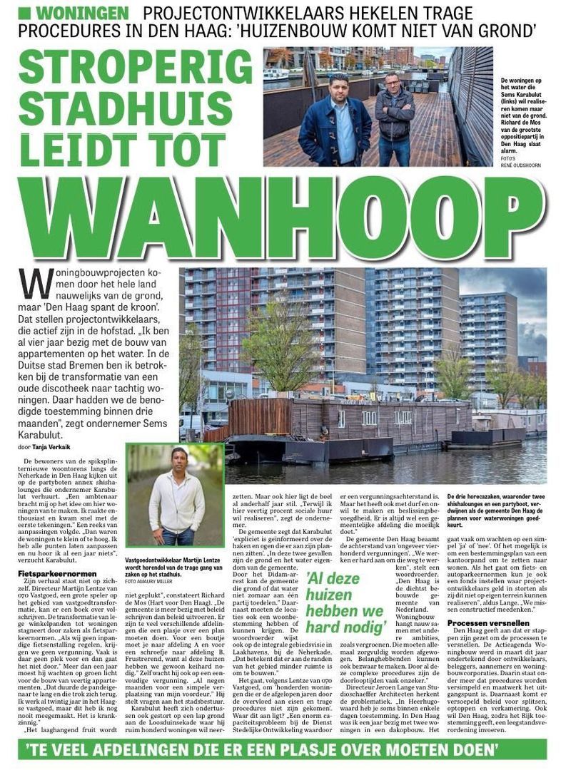 Stroperig Stadhuis Leidt tot Wanhoop | Telegraaf, Oktober 2025