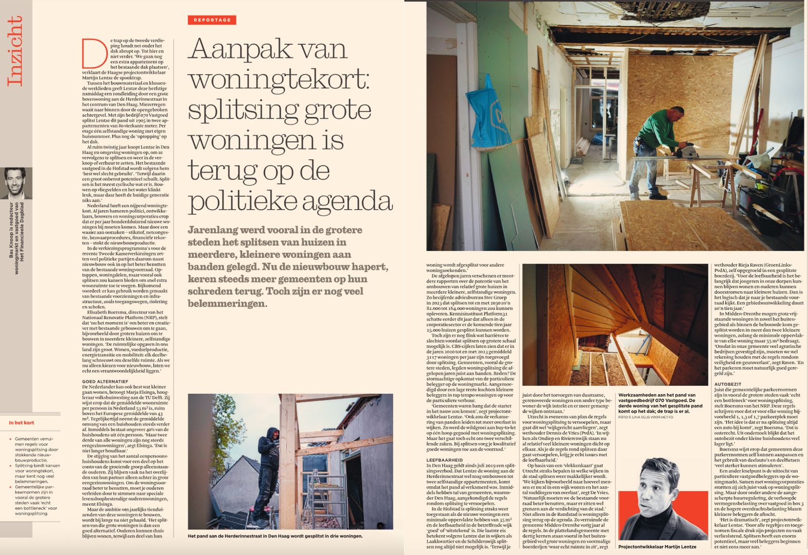 Aanpak woningtekort: Spiltsen grote woningen