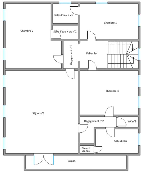 SI1580, Saint-Saulge plattegrond-4