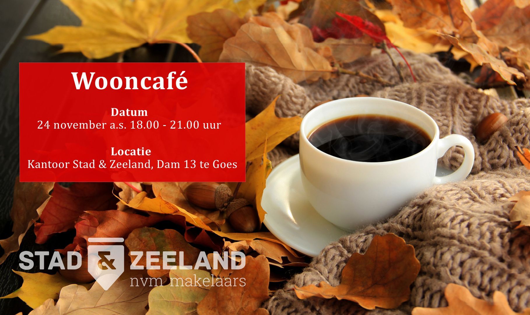 Wooncafé | donderdag 24 november a.s.