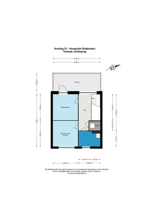 Aveling 51, Hoogvliet Rotterdam plattegrond-6