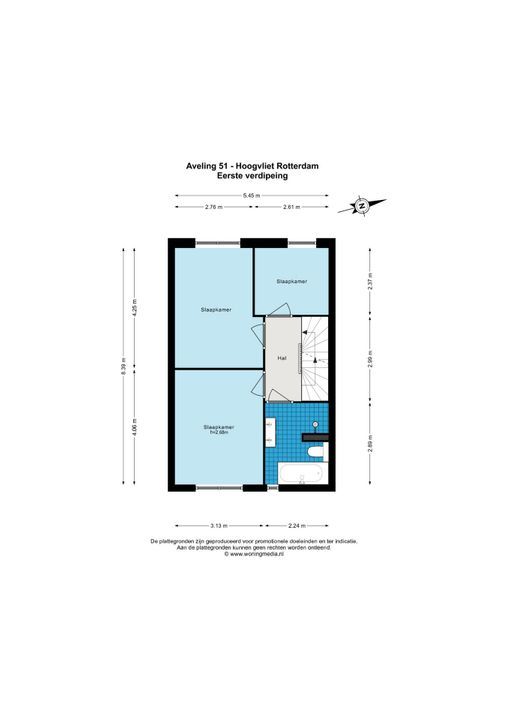 Aveling 51, Hoogvliet Rotterdam plattegrond-6