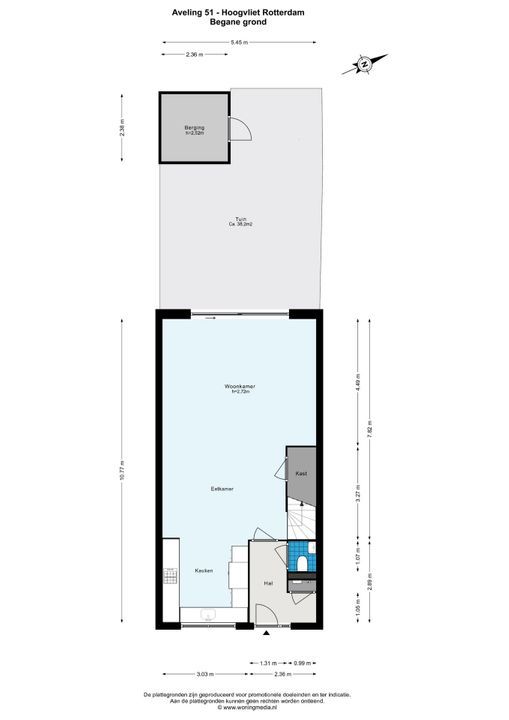Aveling 51, Hoogvliet Rotterdam plattegrond-6