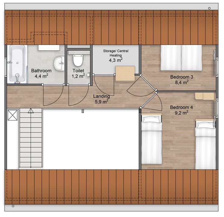 Peelheideweg 25 T 758, America plattegrond-14