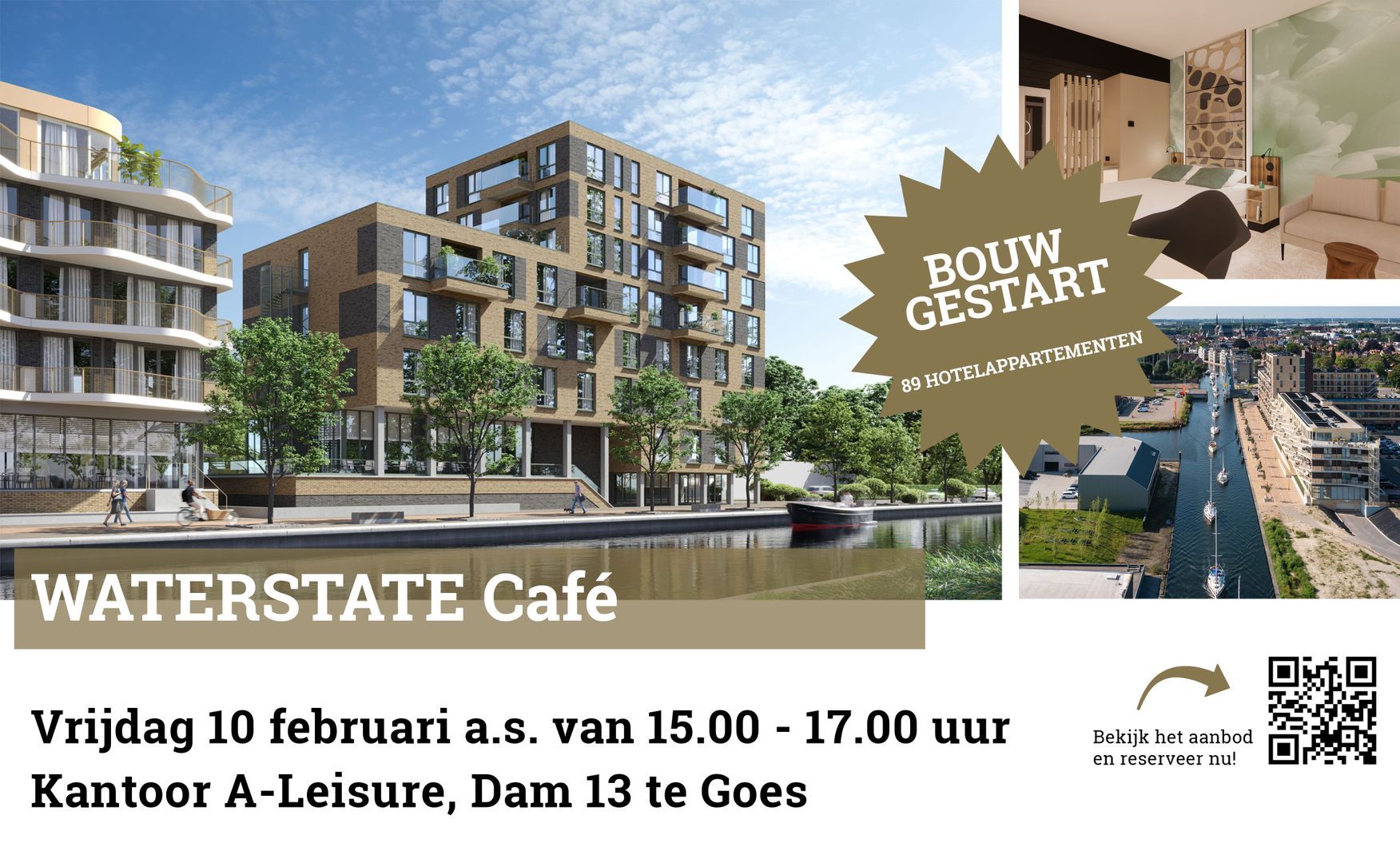 Waterstate Café vrijdag 10 februari a.s.!