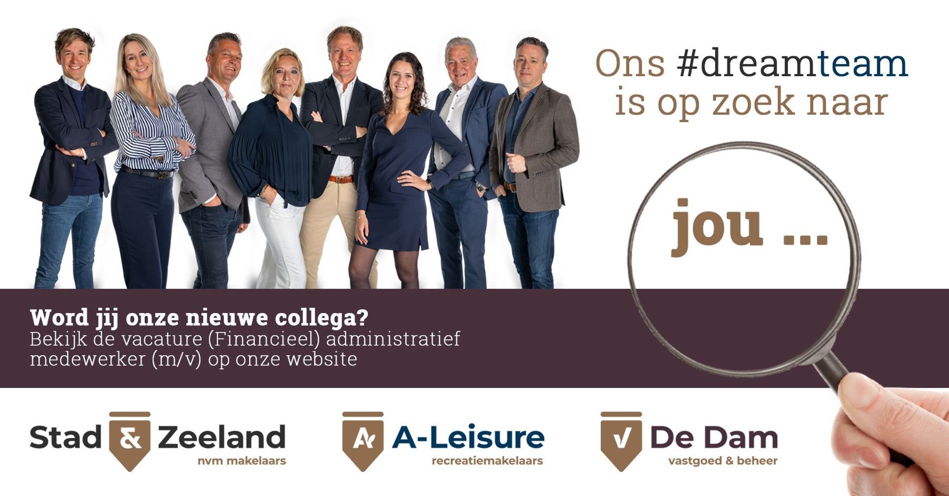 GEZOCHT: (Financieel) administratief medewerker m/v