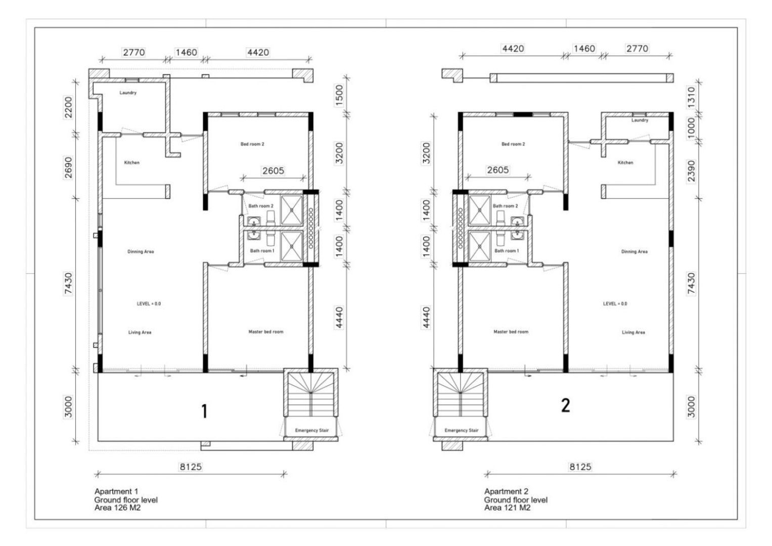 Kaya Jan Thiel, Jan Thiel plattegrond-2