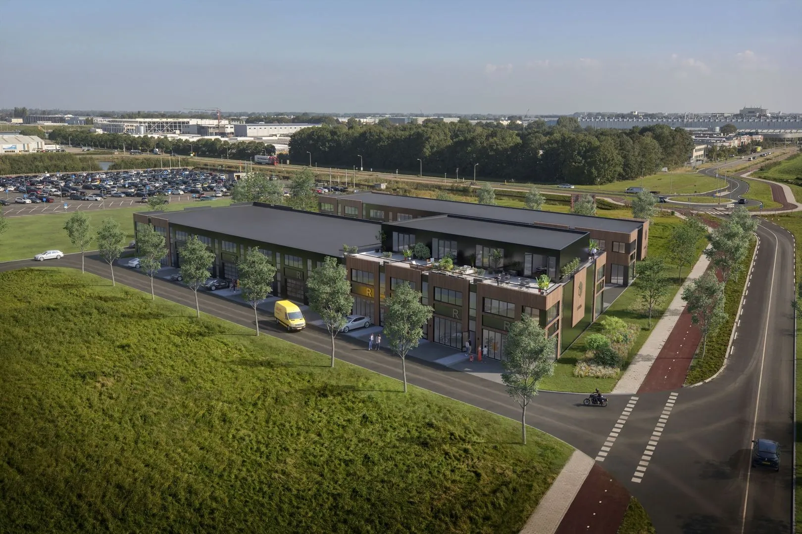 32 bedrijfsunits LAYERS Aalsmeer naderen voltooiing