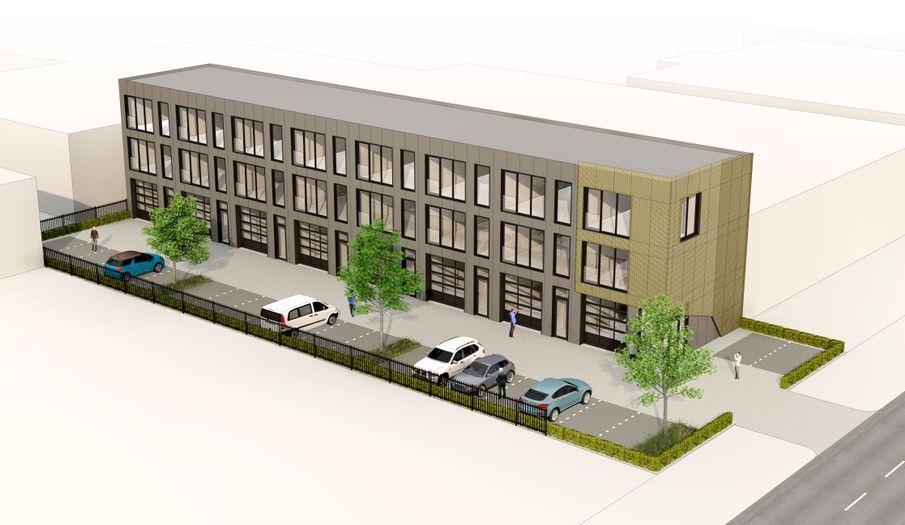Nieuwbouw bedrijfsunits aan de Graftermeerstraat A t/m H te Hoofddorp