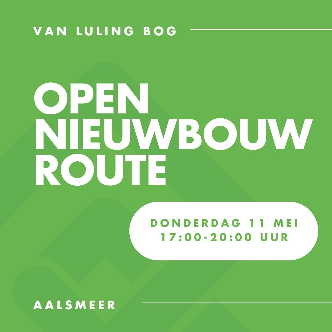 Open Nieuwbouw Route