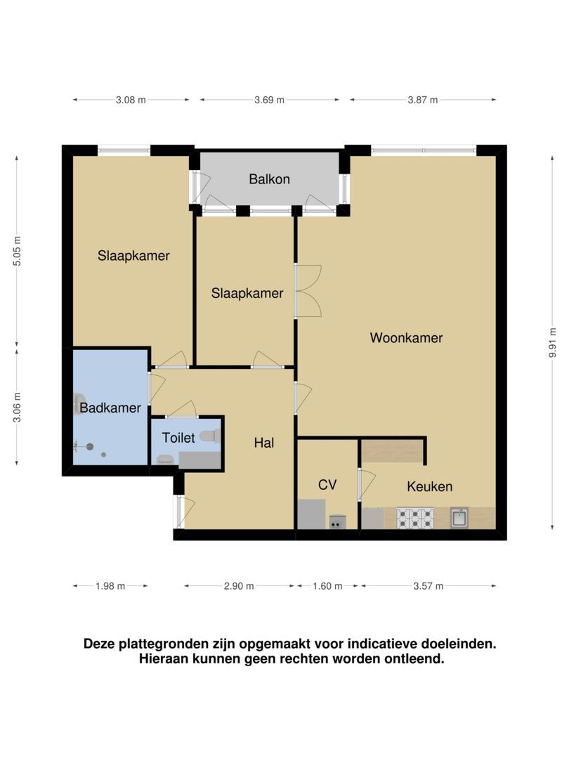 Wisseloordlaan 135, Hilversum plattegrond-0