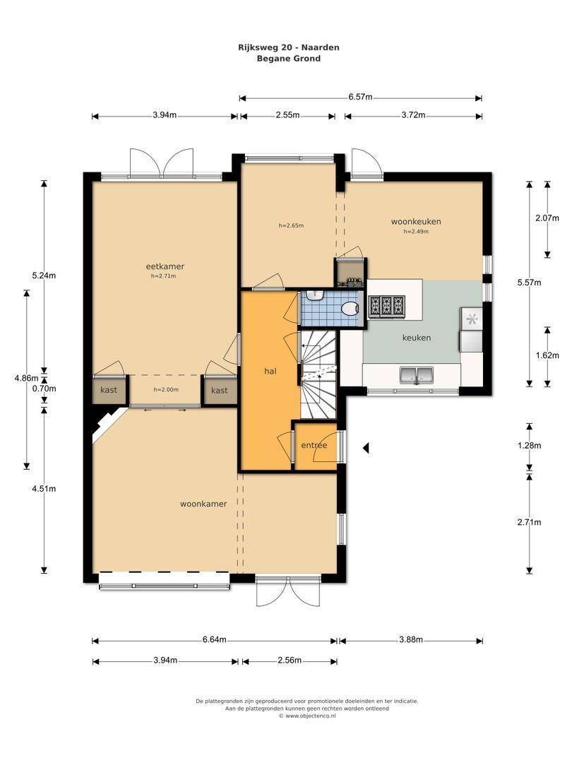Rijksweg 20, Naarden plattegrond-0