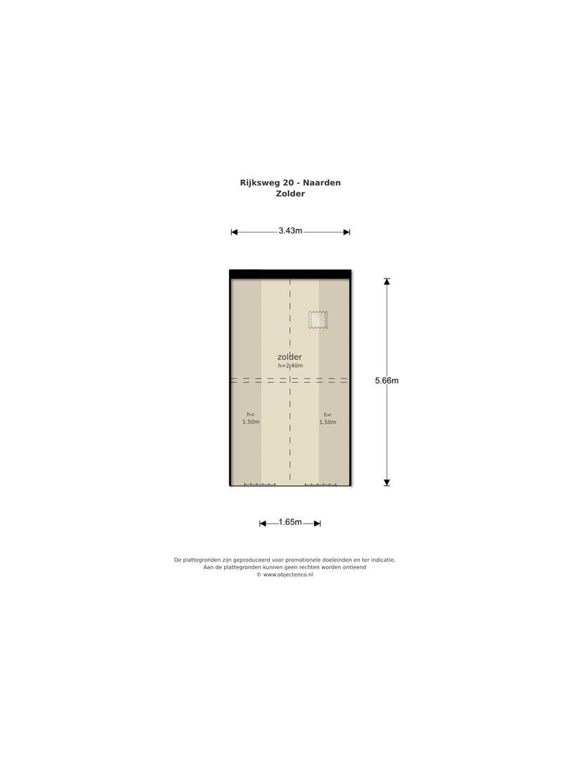 Rijksweg 20, Naarden plattegrond-3