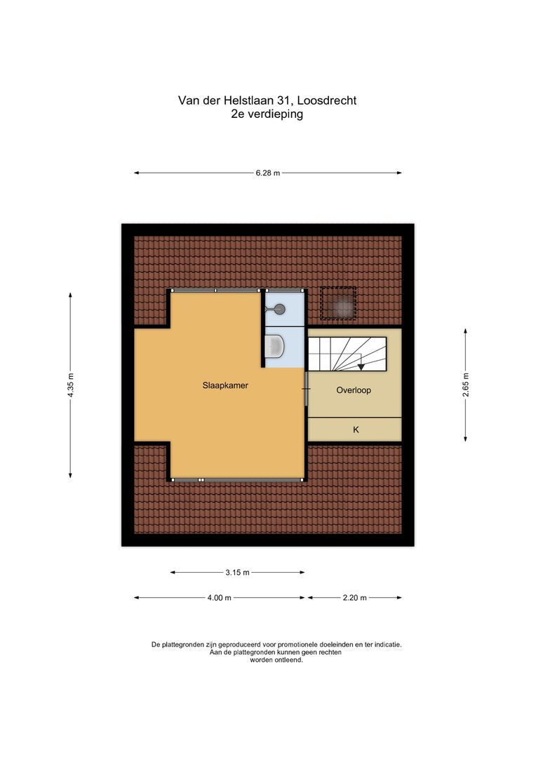 Van der Helstlaan 31, Loosdrecht plattegrond-1
