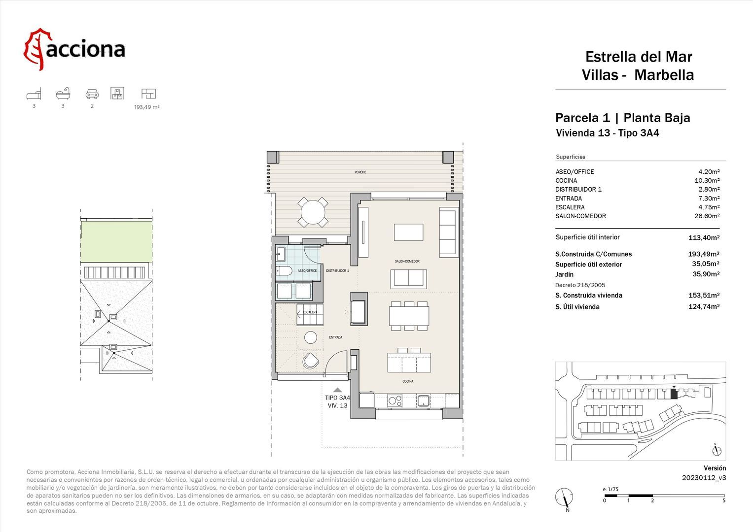 Sophisticated new villas, Elviria (Marbella) plattegrond-0