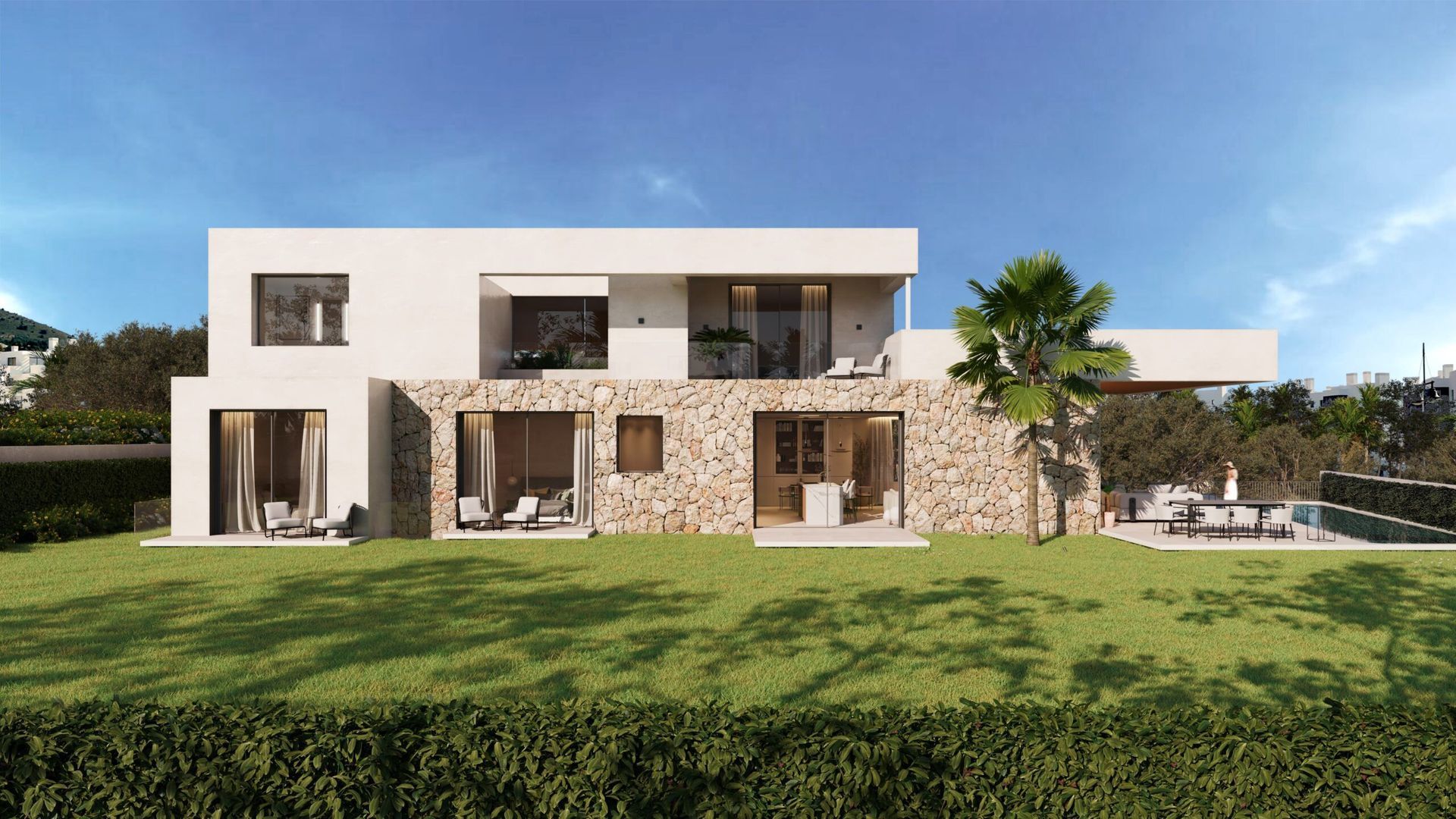 Ready to move in Villa with panoramic view ( Just Built), Benalmádena (Málaga) foto-6