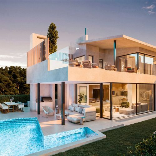 Ready to move in Villa with panoramic view ( Just Built), Benalmádena (Málaga) foto-1