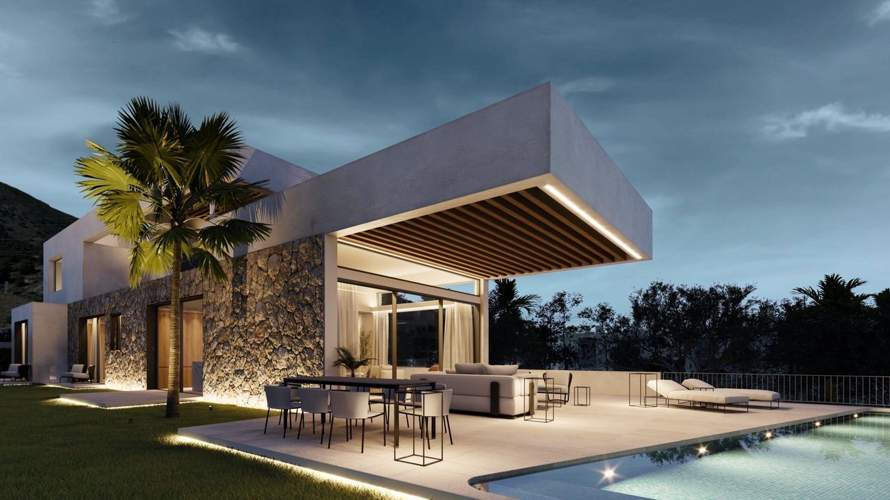 Ready to move in Villa with panoramic view ( Just Built), Benalmádena (Málaga) foto-2