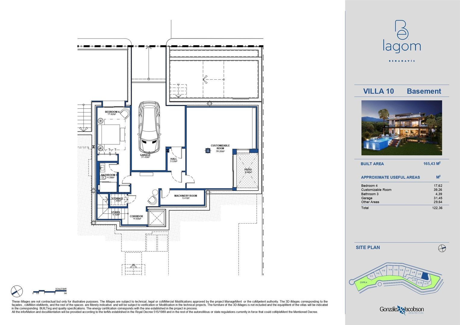 Just Built Luxury Villas, Marbella plattegrond-1
