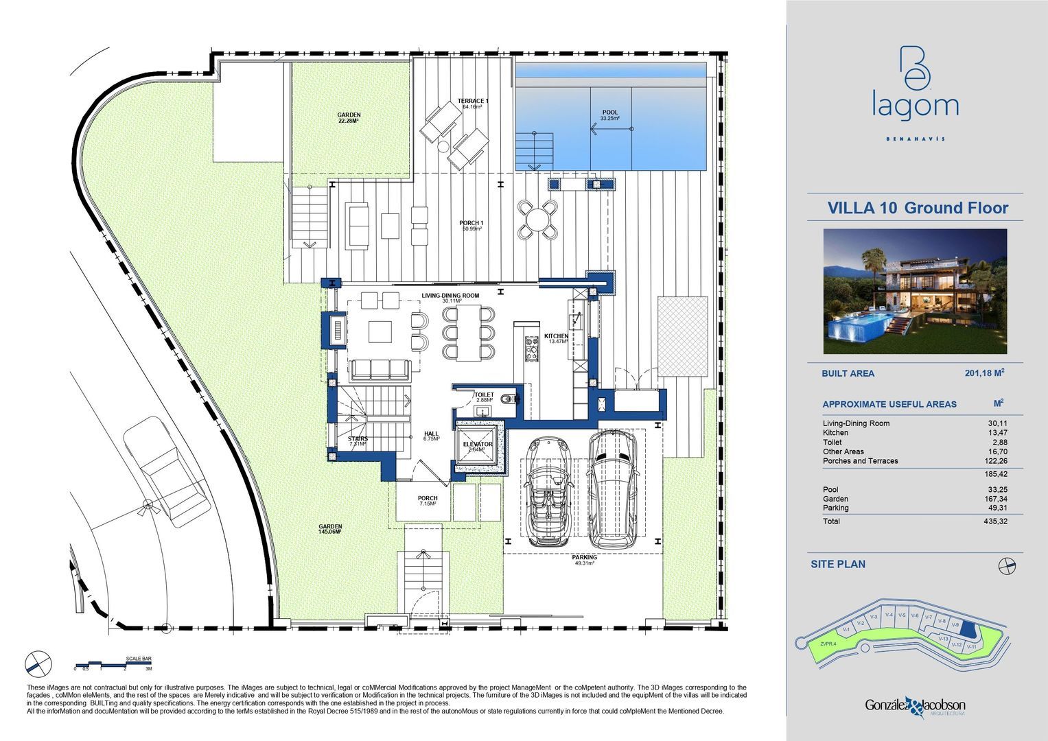Just Built Luxury Villas, Marbella plattegrond-2