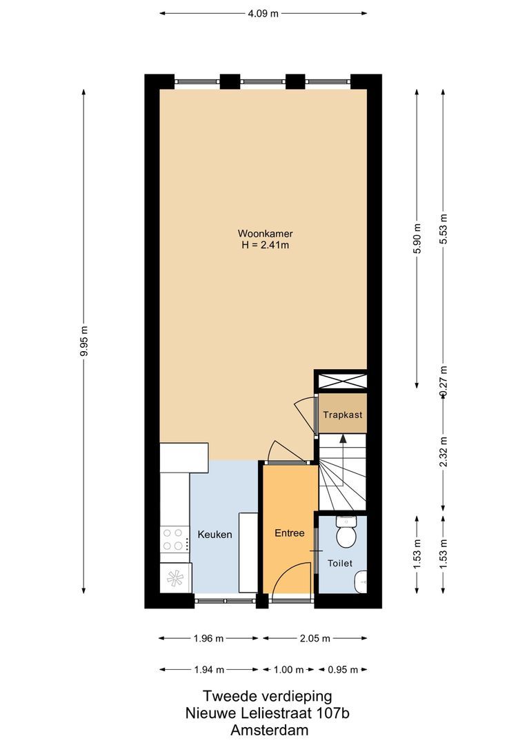 Nieuwe Leliestraat 107 B, Amsterdam foto-21
