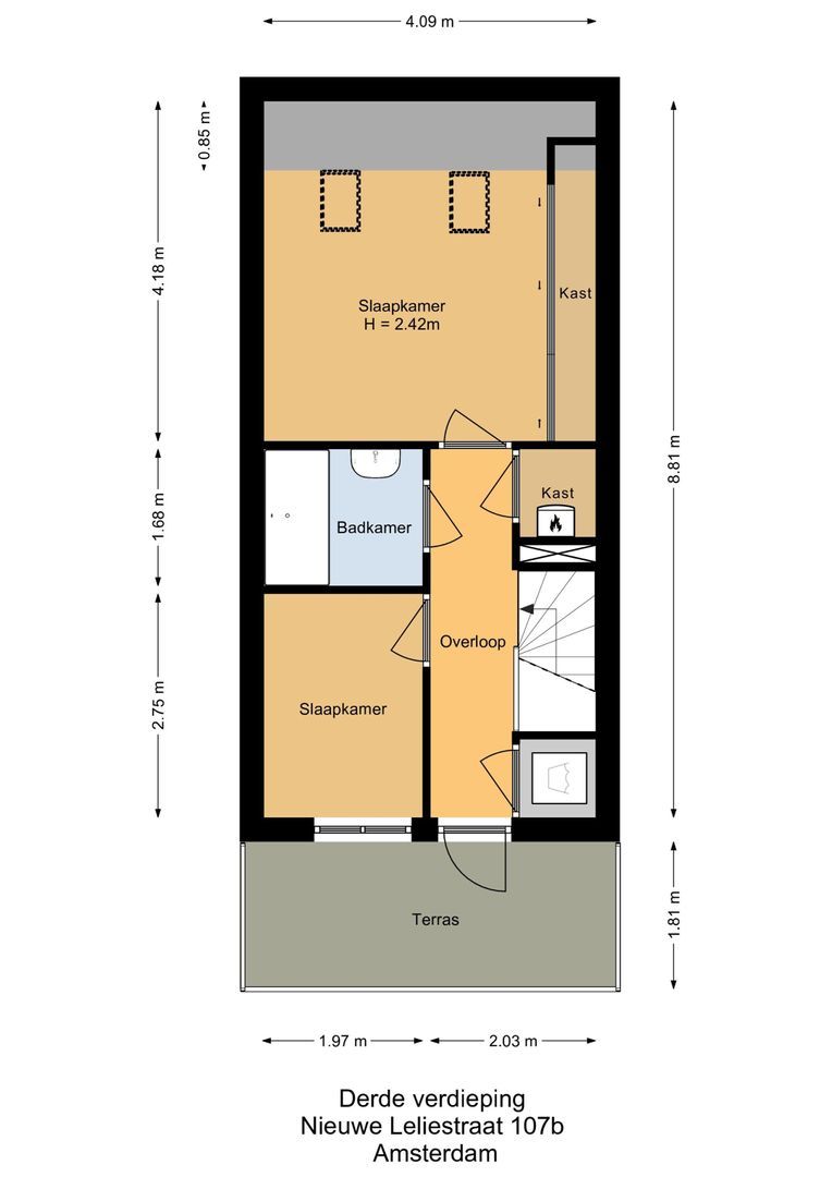 Nieuwe Leliestraat 107 B, Amsterdam foto-22
