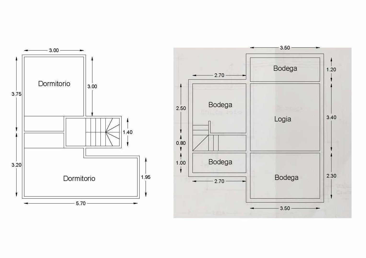 El Comendador, Santiago plattegrond-2