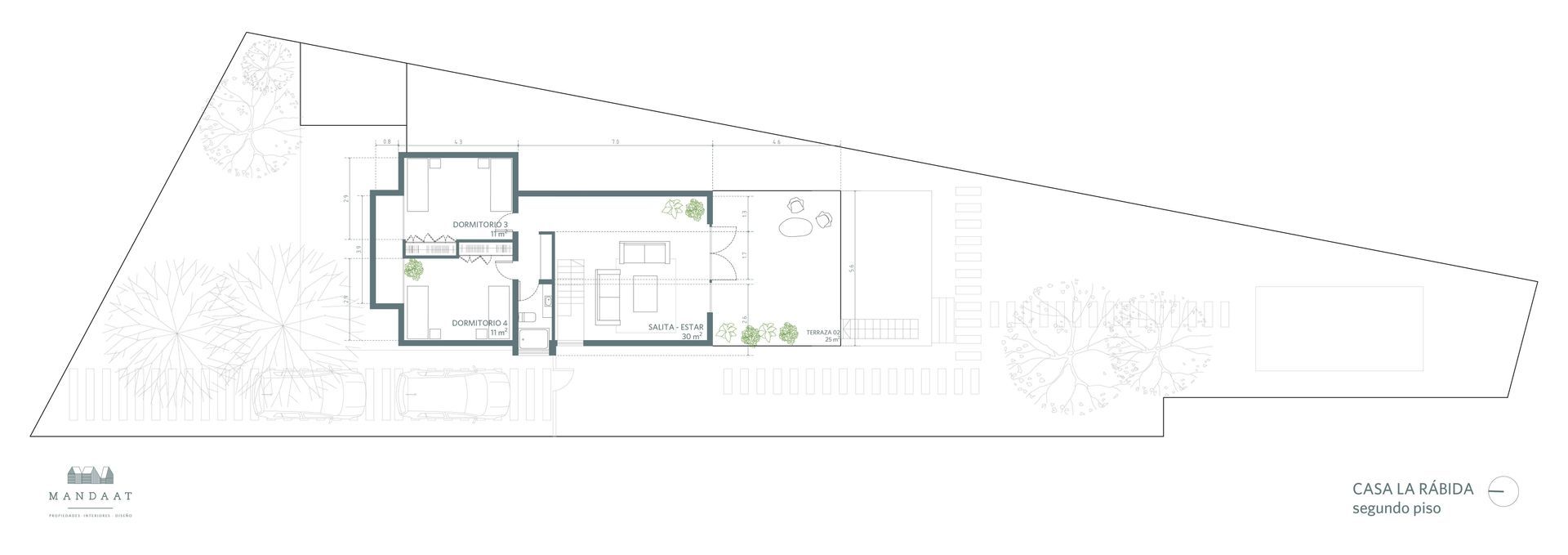 La Rábida, Santiago plattegrond-1
