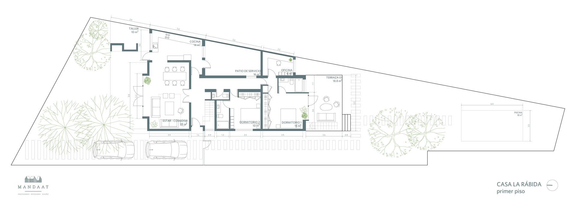 La Rábida, Santiago plattegrond-0