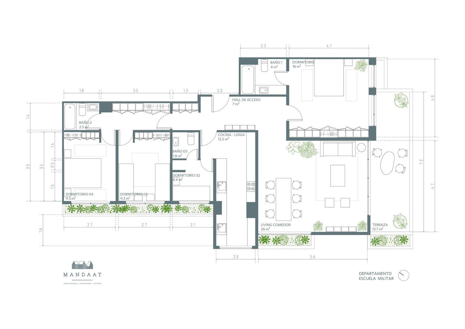 Asturias, Santiago plattegrond-0